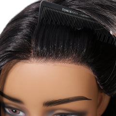 MONO Brown with Dark Root Long Curly 24