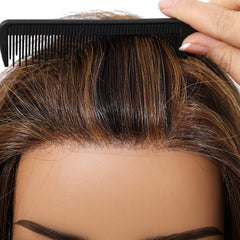 MONO Brown & Gold Long Curly 22