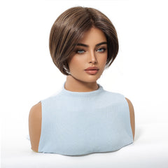 MONO Brown Short Bob Straight 8