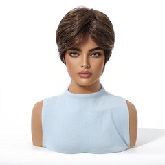 MONO Brown Short Curly 8