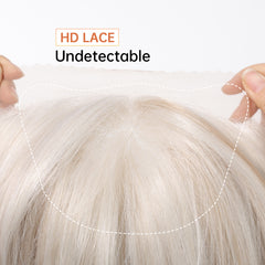 LaceFront Silvery Blonde Long Curly 22