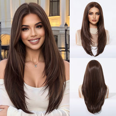 LaceFront Brown Long Curly 22