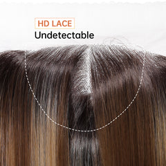 LaceFront Brown & Gold Extra Long Straight 30