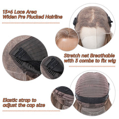 LaceFront Champagne Gold Extra Long Wavy 26