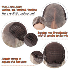 LaceFront Platinum Blonde Extra Long Straight 30