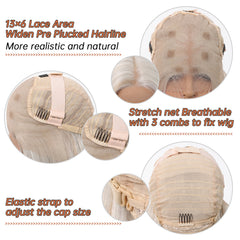 LaceFront Silvery Blonde Long Curly 22