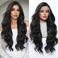 LaceFront Black Extra Long Curly 28