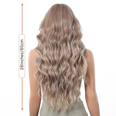 LaceFront Champagne Gold Extra Long Wavy 26