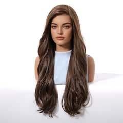 MONO Brown Extra Long Curly 26