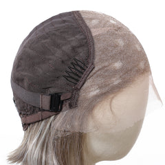 LaceFront Silvery Blonde Medium Bob 10