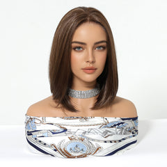 LaceFront Brown Medium Bob 12