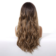 MONO Brown Top to Blonde End Long Wavy 24
