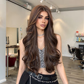 MONO Brown Extra Long Curly 26