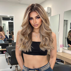 MONO Blonde Long Curly 18