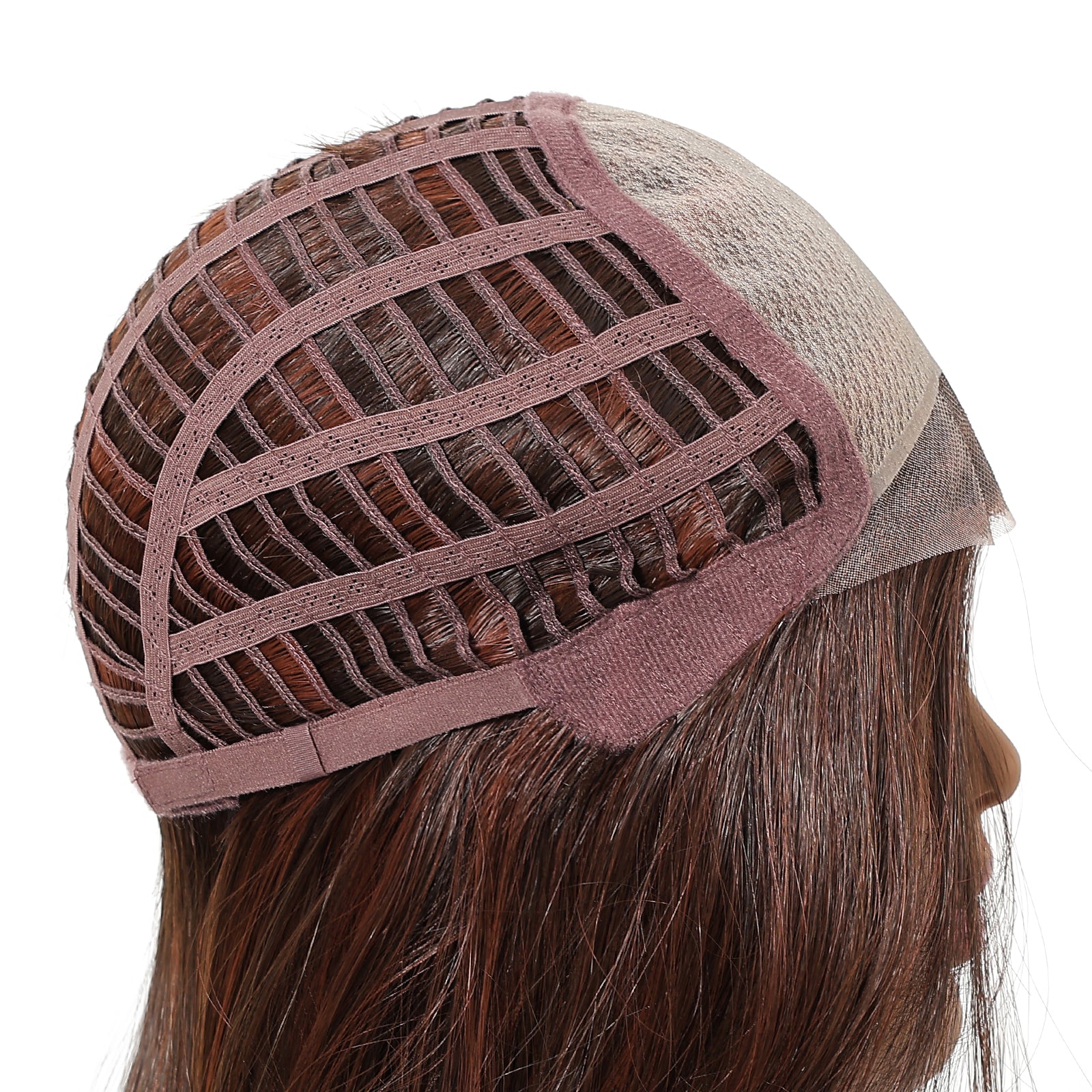 MONO Red & Brown Medium  Curly 16
