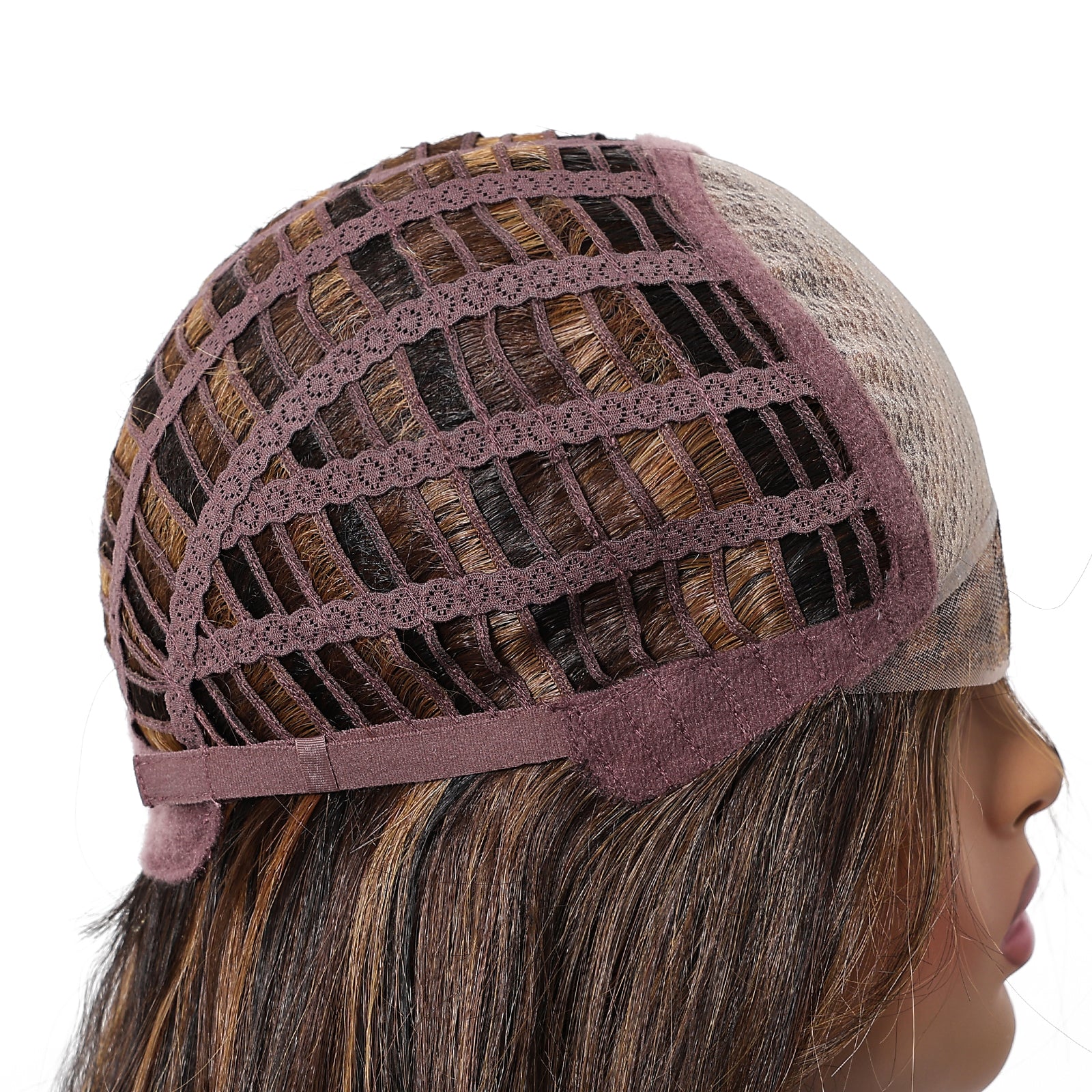 MONO Brown & Gold Long Curly 22
