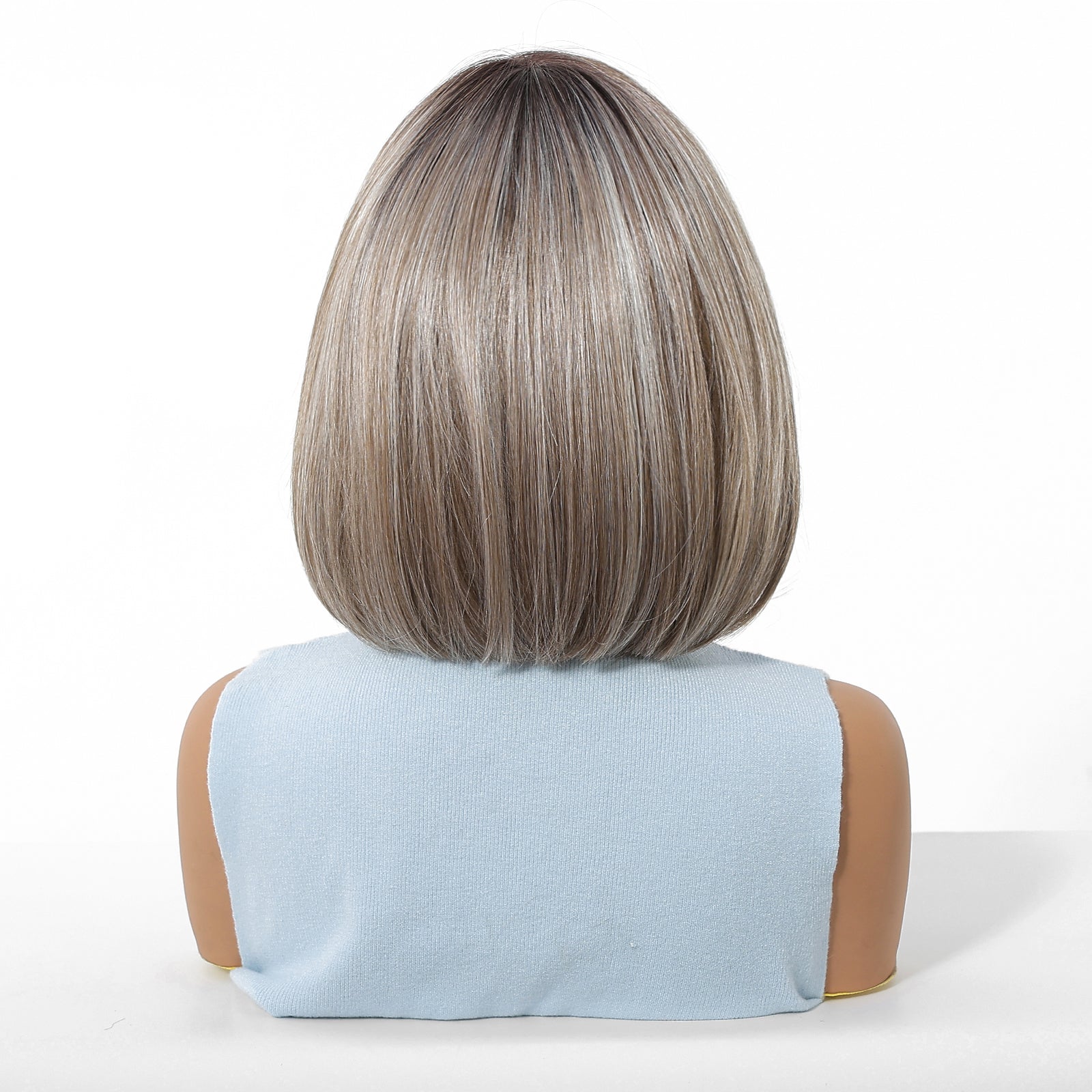 MONO Silvery Blonde Short Bob 10