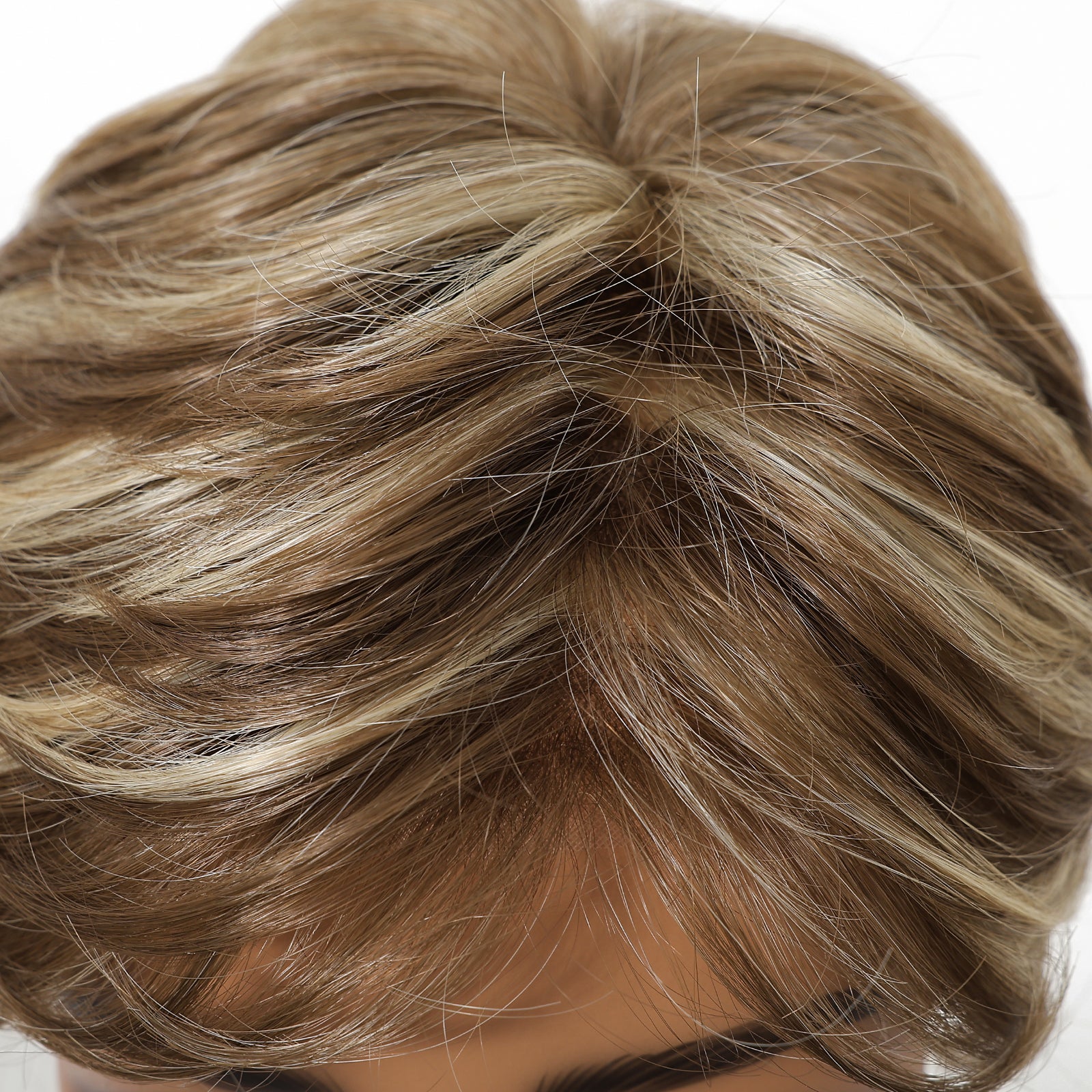 MONO Golden & Brown Short Curly 8