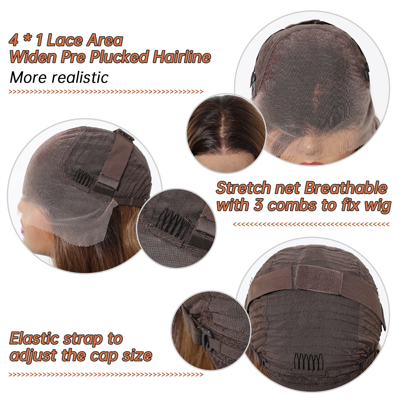 LaceFront Light Brown with Dark Roots Long Wavy 24