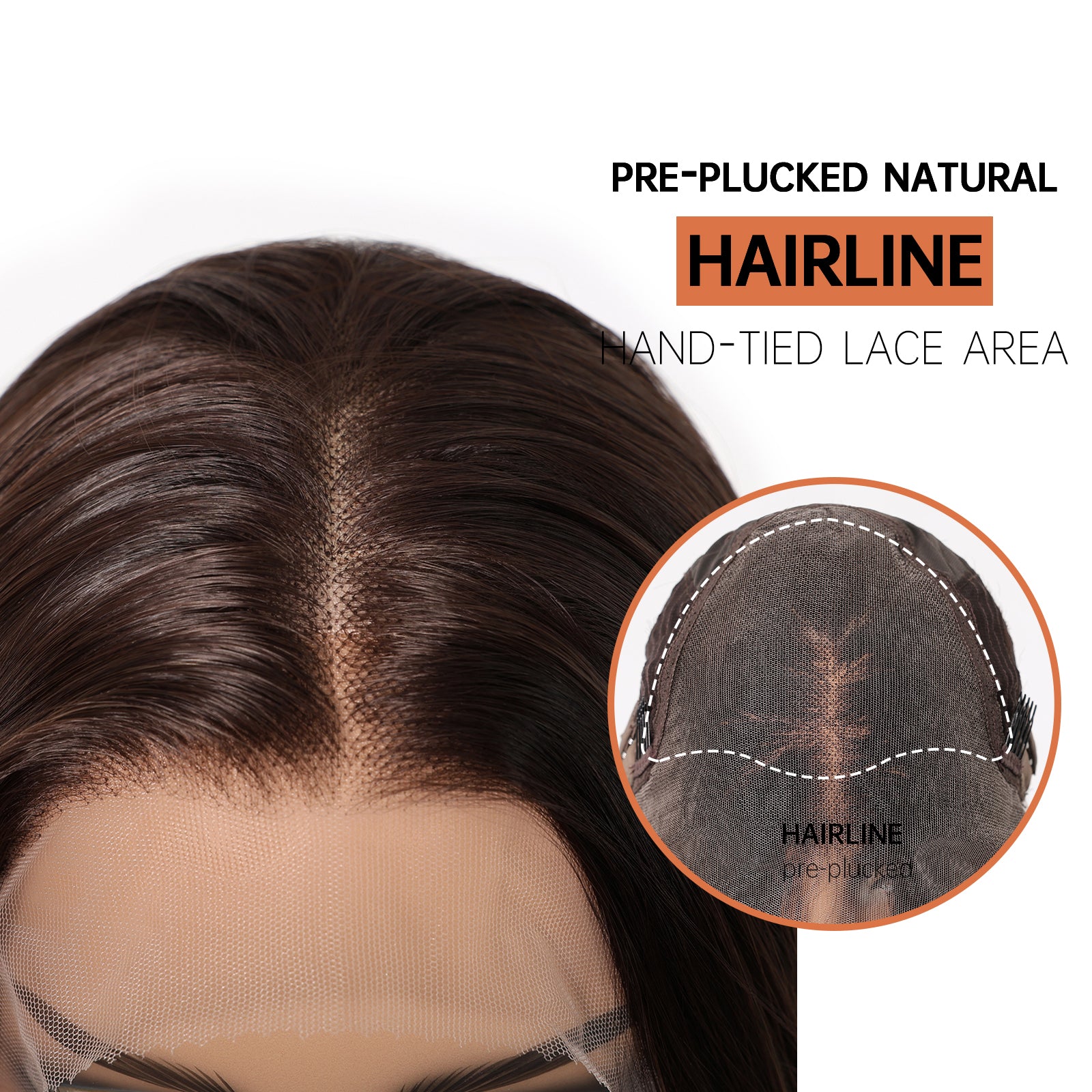 LaceFront Dark Brown & Golden Extra Long Curly 26