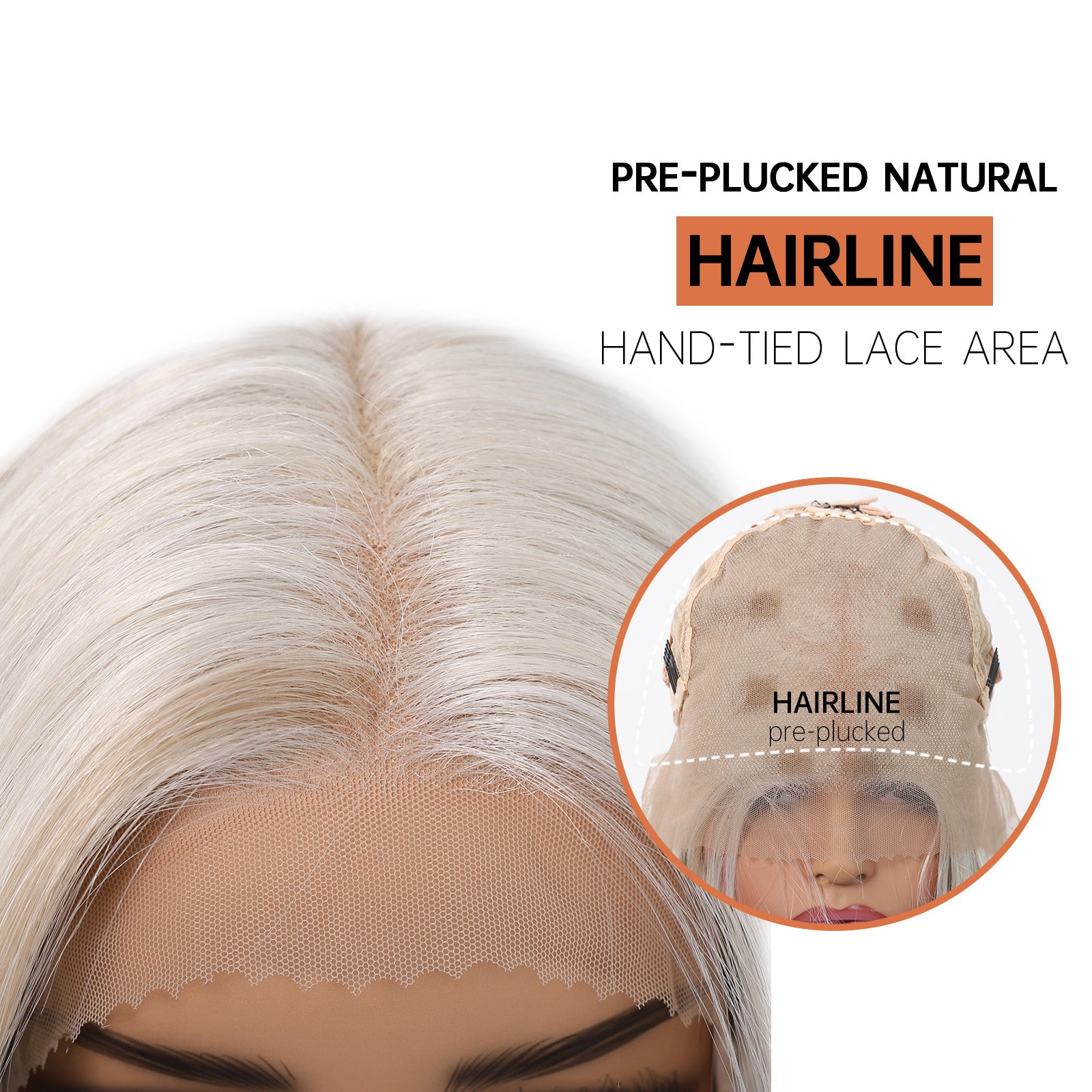 LaceFront Silvery Blonde Long Curly 22