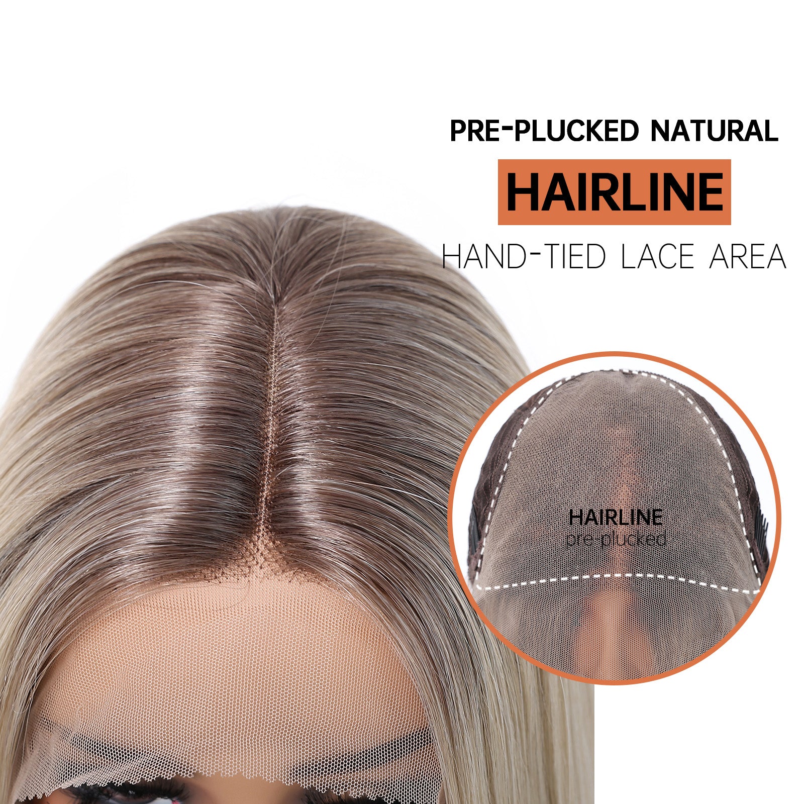 LaceFront Platinum Blonde Extra Long Straight 30