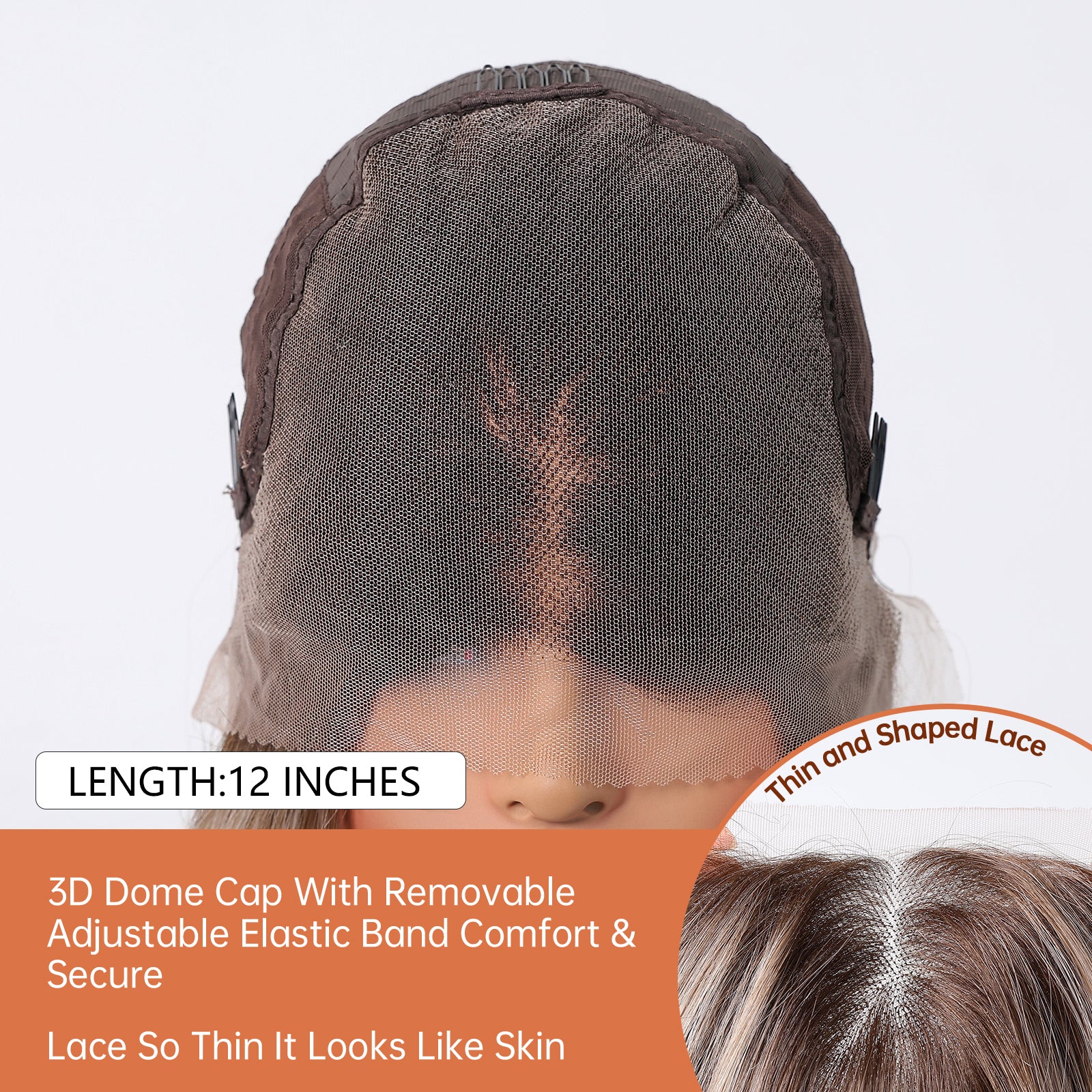LaceFront Blonde Medium Bob 12