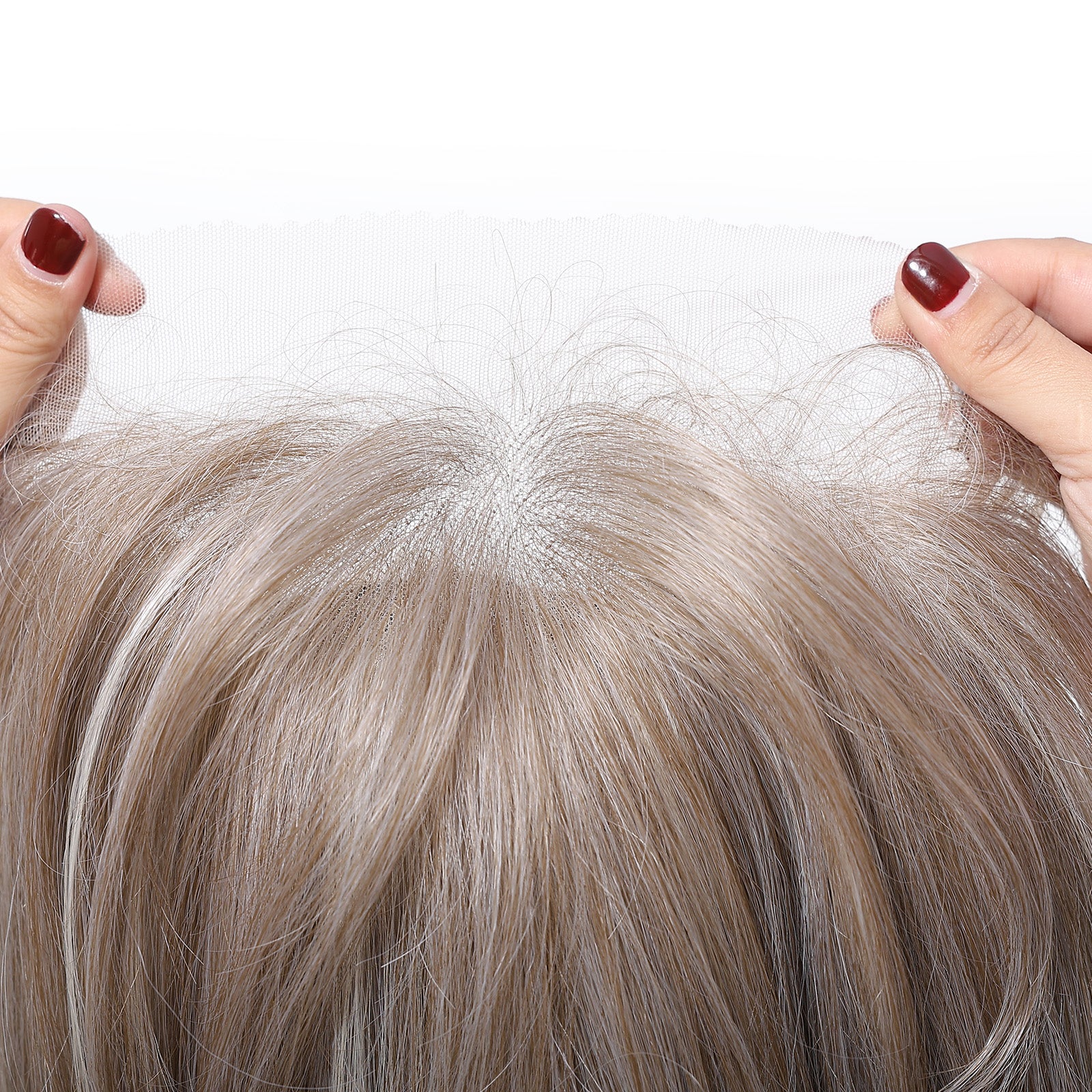 LaceFront Silvery Blonde Medium Bob 10