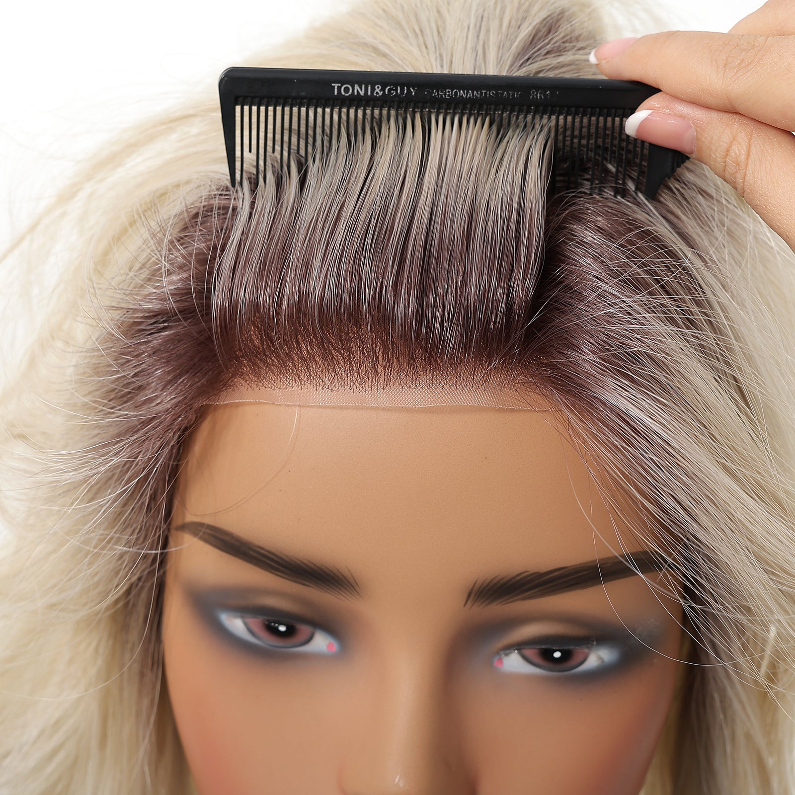 MONO Blonde Medium Curly 10