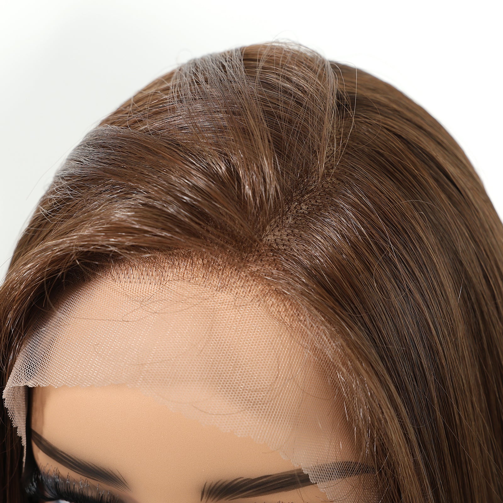 LaceFront Brown Medium Bob 12