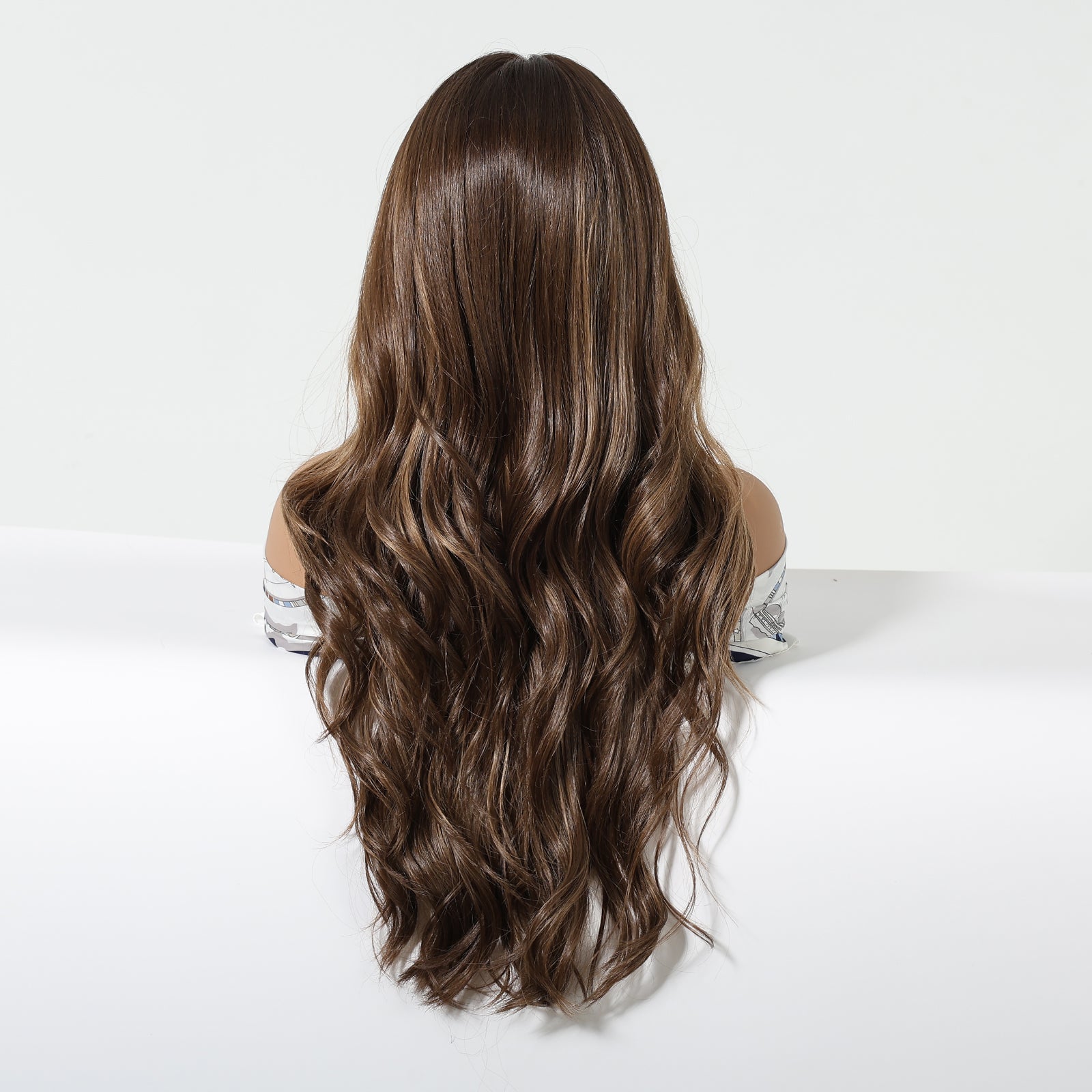 LaceFront Brown Extra Long Curly 26